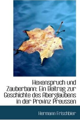 Cover of Hexenspruch Und Zauberbann