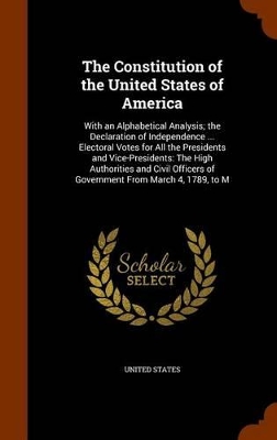 Cover of The Constitution of the United States of America