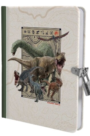 Cover of Jurassic World Invisible Ink Lock & Key Diary