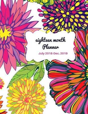 Cover of Eighteen Month Planner Fusion