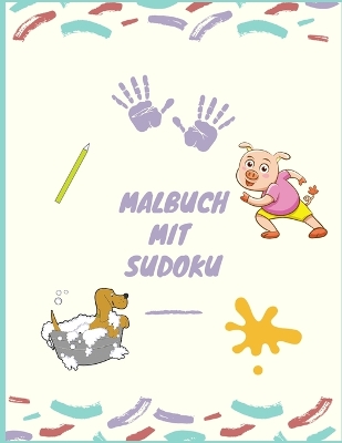 Book cover for Malbuch mit Sudoku