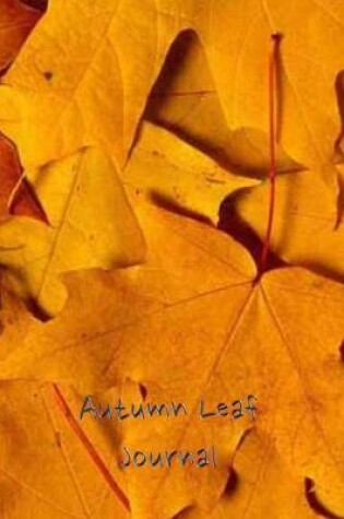 Cover of Autumn Leaf Journal