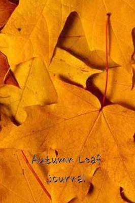 Book cover for Autumn Leaf Journal