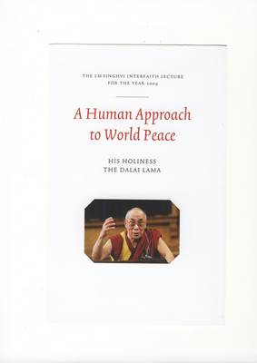 Cover of A Human Approach to World Peace