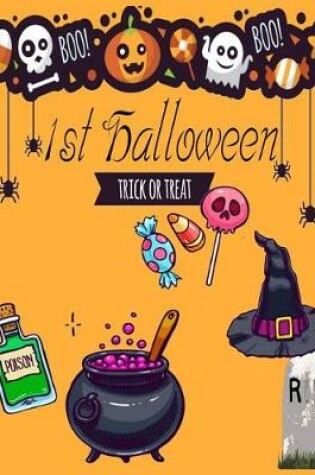 Cover of 1st Halloween (coloring book for adult )