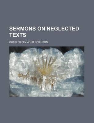 Book cover for Sermons on Neglected Texts