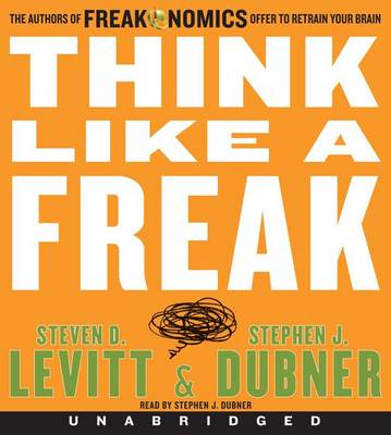 Book cover for Think Like a Freak CD