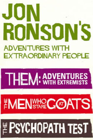 Cover of Jon Ronson's Adventures With Extraordinary People
