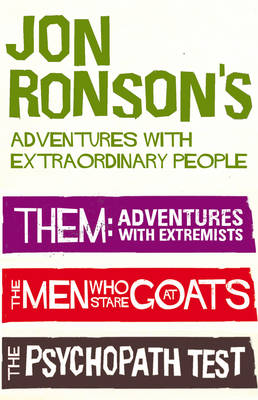 Book cover for Jon Ronson's Adventures With Extraordinary People