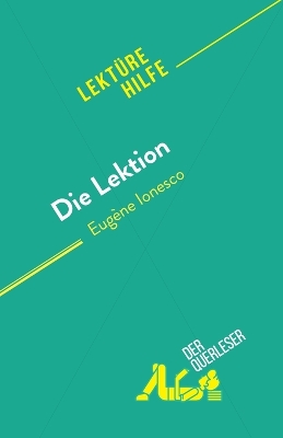 Book cover for Die Lektion