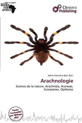 Book cover for Arachnologie