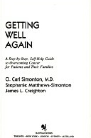 Cover of Getting Well Again