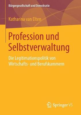 Book cover for Profession Und Selbstverwaltung