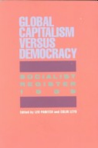 Cover of Global Capitalism versus Democracy