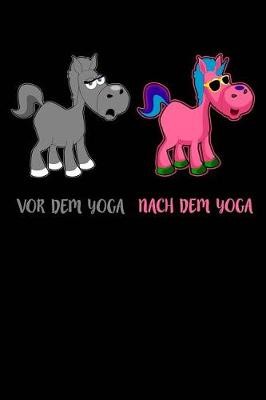 Book cover for VOR Nach Yoga Einhorn