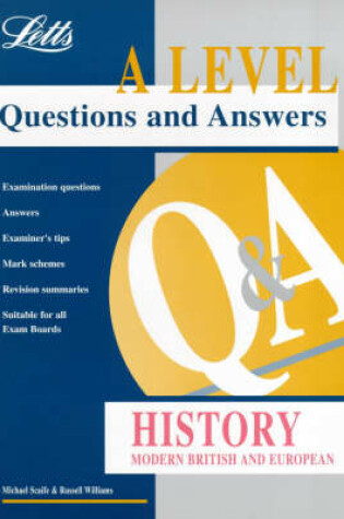 Cover of A-level Questions and Answers History