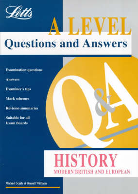 Cover of A-level Questions and Answers History