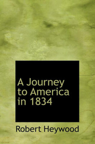 Cover of A Journey to America in 1834