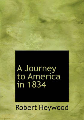 Book cover for A Journey to America in 1834