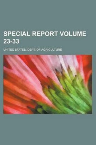 Cover of Special Report Volume 23-33