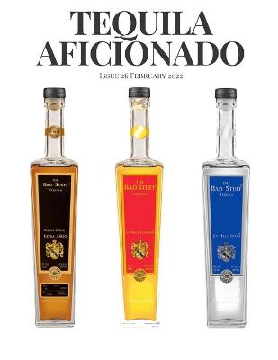 Book cover for Tequila Aficionado Magazine, February 2022