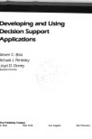 Cover of Developing and Using Decision Support Applications