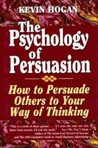 Cover of Psychology of Persuasion, The
