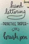 Book cover for Hand Lettering Practice Paper