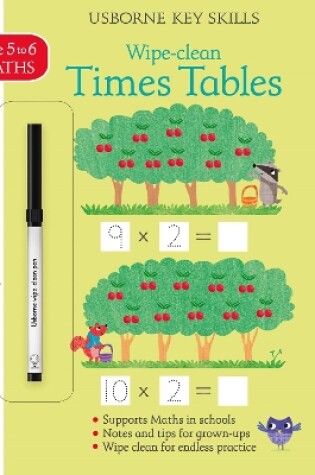 Cover of Wipe-clean Times Tables 5-6