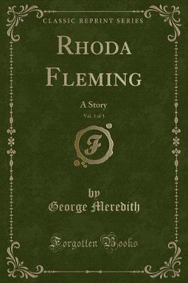 Book cover for Rhoda Fleming, Vol. 3 of 3