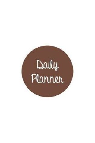 Cover of Daily Planner Brown