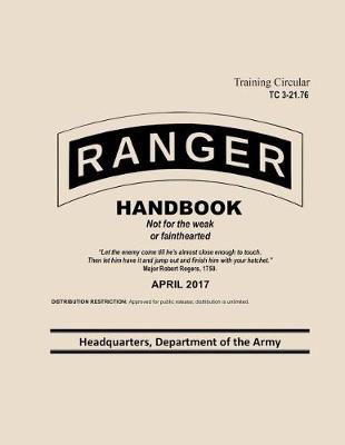 Book cover for Ranger Handbook Training Circular TC 3-21.76