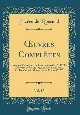 Book cover for Oeuvres Complètes, Vol. 17