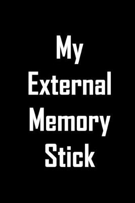 Book cover for My external memory stick.