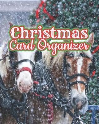 Book cover for Christmas Card Organizer