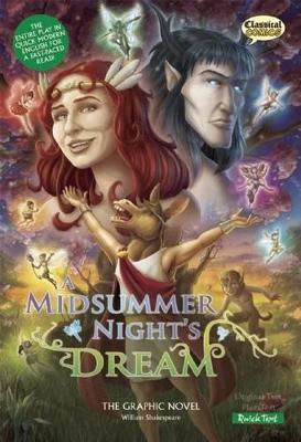 Book cover for A Midsummer Night's Dream The Graphic Novel: Quick Text