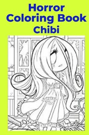 Cover of Horror Coloring Book Chibi