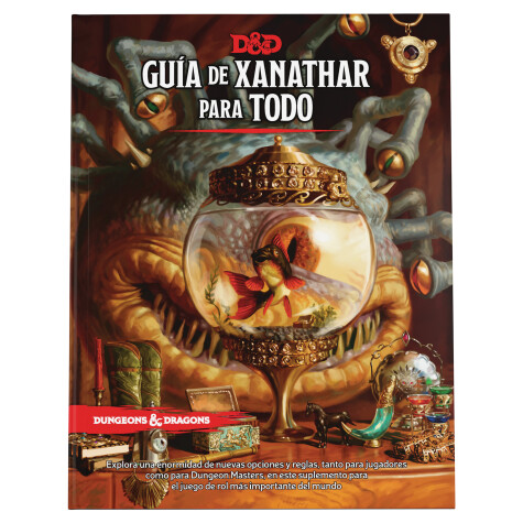 Book cover for Guía de Xanathar para Todo, de Dungeons & Dragons