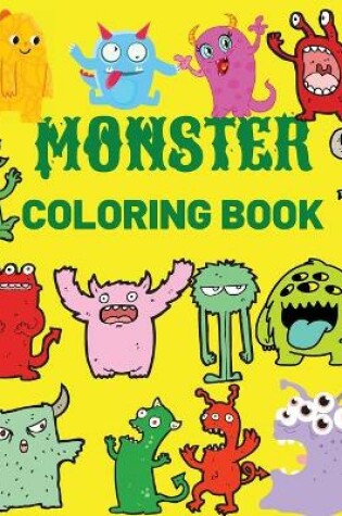 Cover of Monster Coloring Book