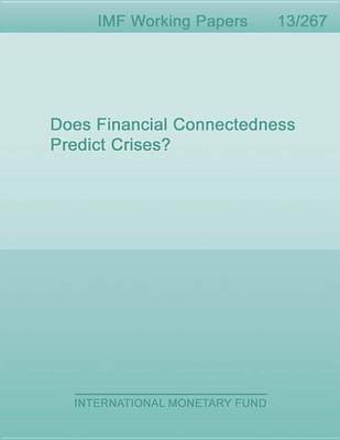 Book cover for Does Financial Connectedness Predict Crises?