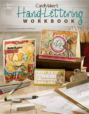 Book cover for Cardmaker's Hand-Lettering Workbook
