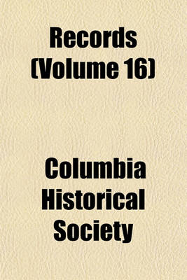 Book cover for Records Volume 16