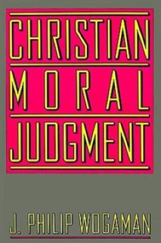 Cover of Christian Moral Judgment