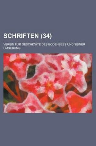 Cover of Schriften (34 )