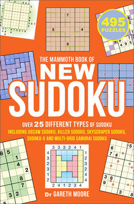 Book cover for The Mammoth Book of New Sudoku