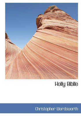 Book cover for Holly Biblle