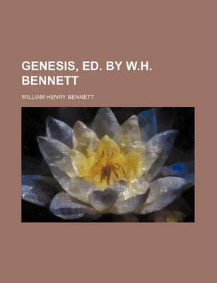 Book cover for Genesis, Ed. by W.H. Bennett