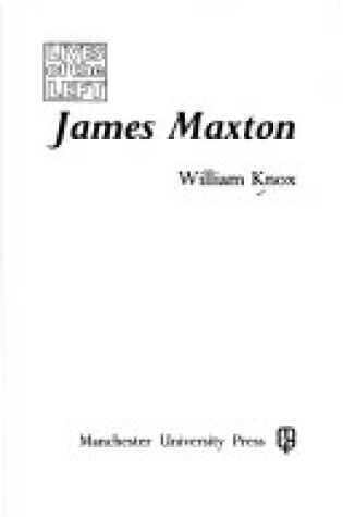 Cover of James Maxton