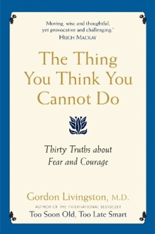 Cover of The Thing You Think You Cannot Do