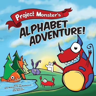 Book cover for Project Monster's Alphabet Adventure